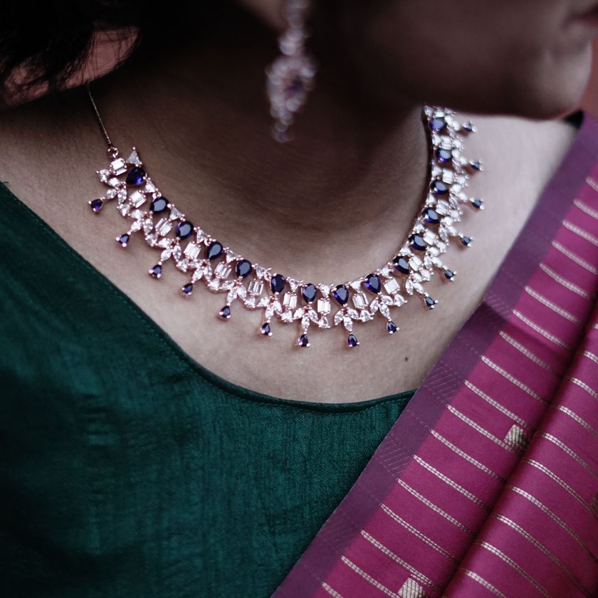 NECKLACE SET - AD - KAMINI 126