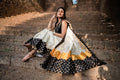 KERALA SAREE -MANOHARI - BLACK KASAVU