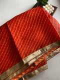 DUPATTA - KOTA LEHRIYA- ORANGE