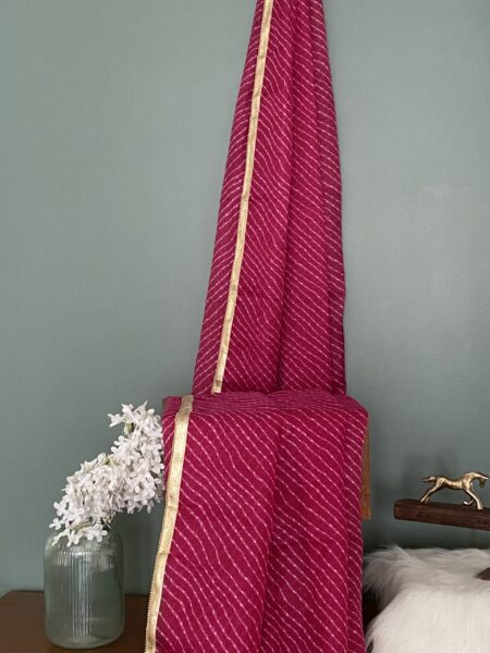 DUPATTA - KOTA LEHRIYA - PINK