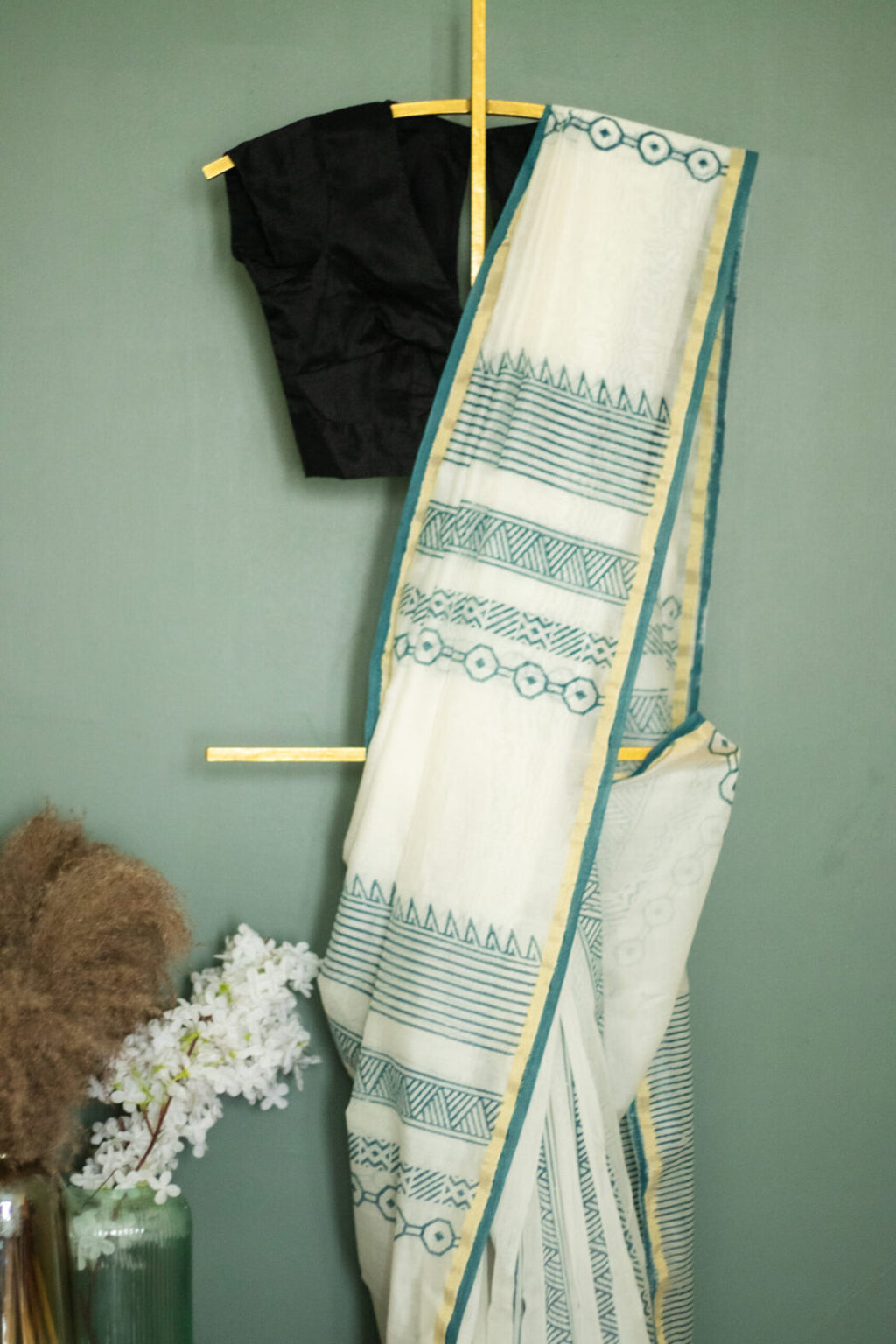 SAREES - CHANDERI SILK - COTTON RANGOLI