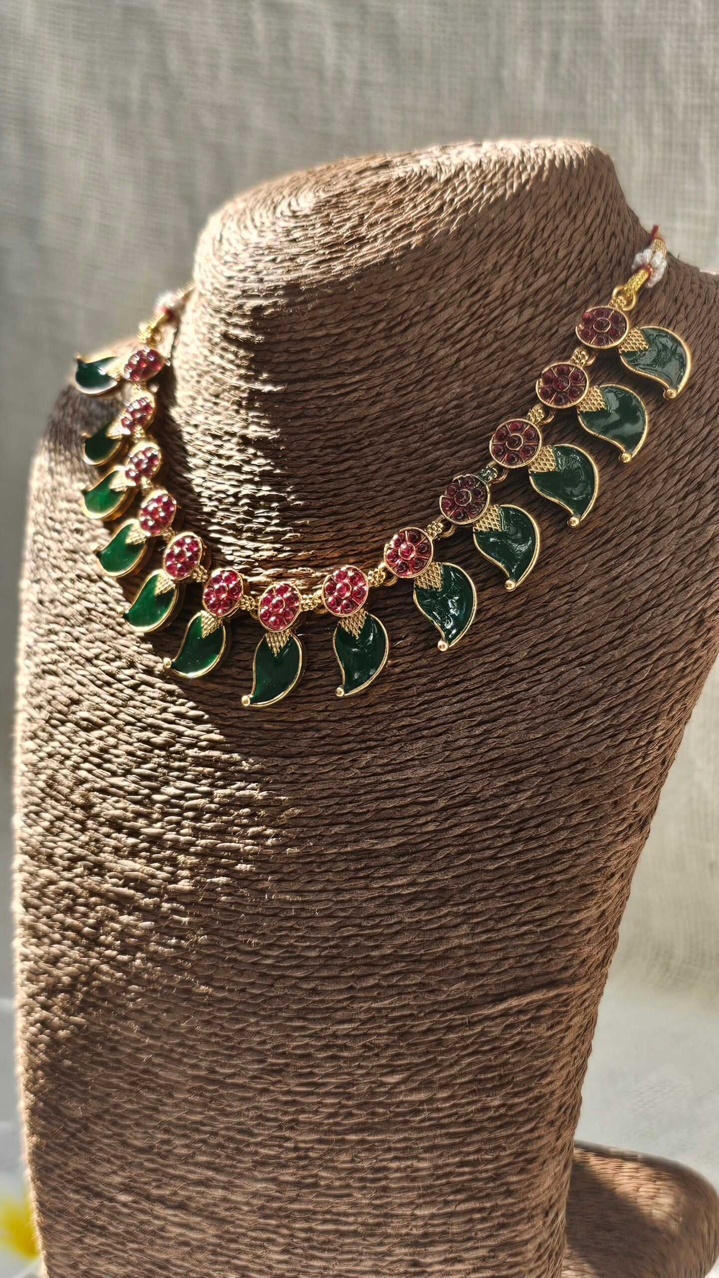 NECKLACE SET - PALAIKHA GREEN