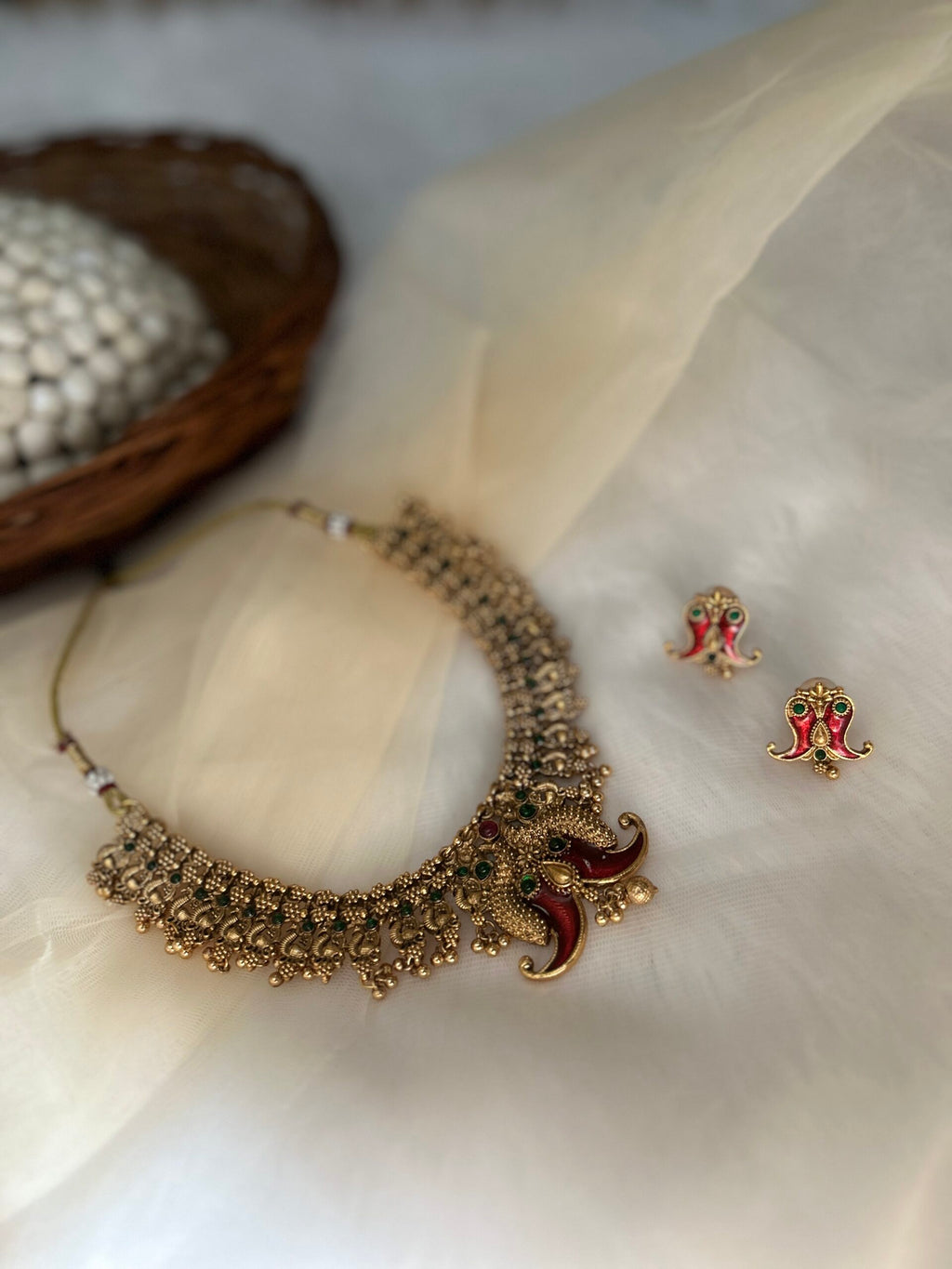 PONNUSE – NECKLACE SET– LAKSHMI GREEN HERITAGE