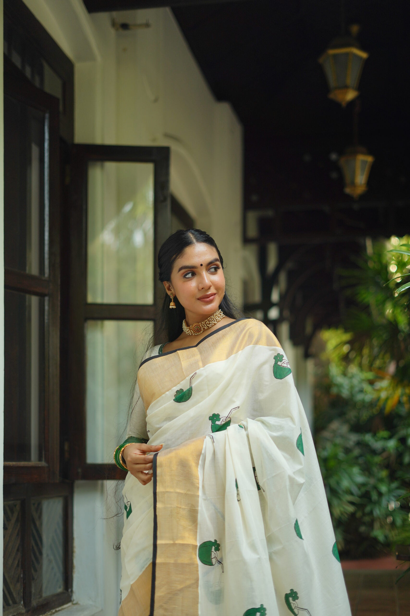 KERALA SAREE - KARIKKU - TENDER COCONUT