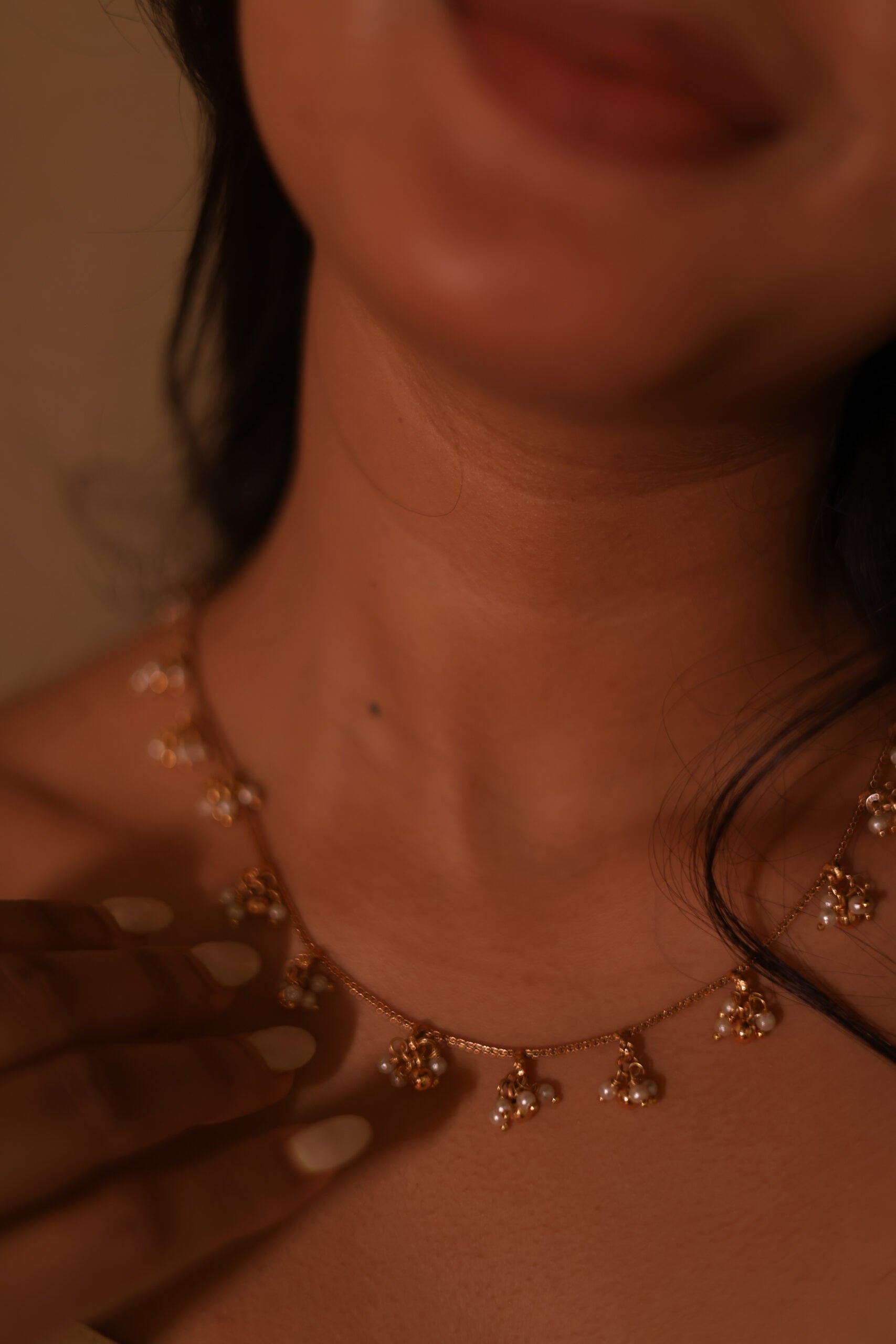 PONNUSE – JEWELLERY - PEARL SINGLE LAYER