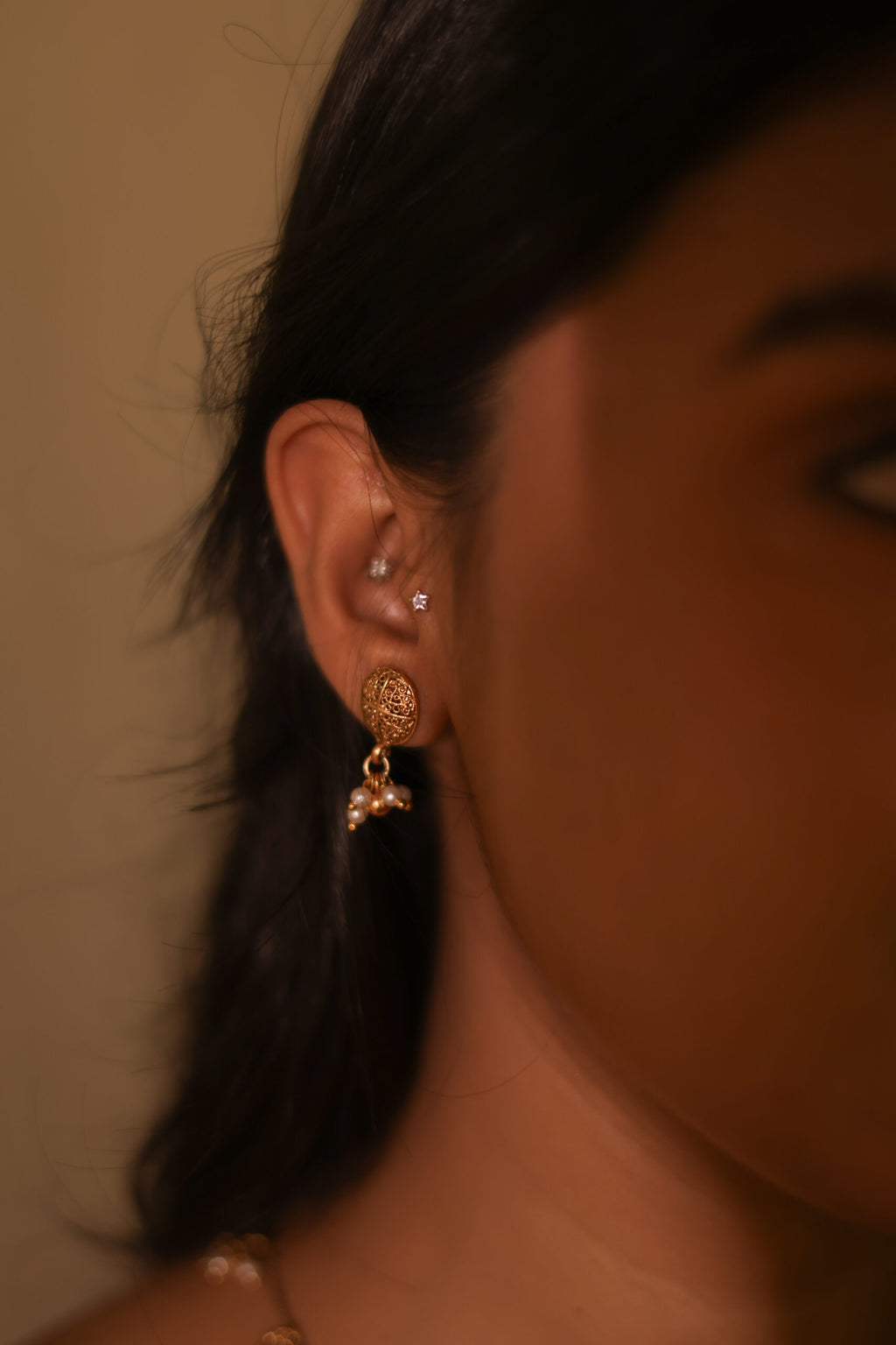 PONNUSE – JEWELLERY - PEARL SINGLE LAYER