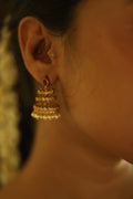 PONNUSE –EARRING- TWISTED JHUMKA