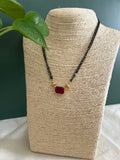 NECKLACE SET - RED BLACK PEPPER