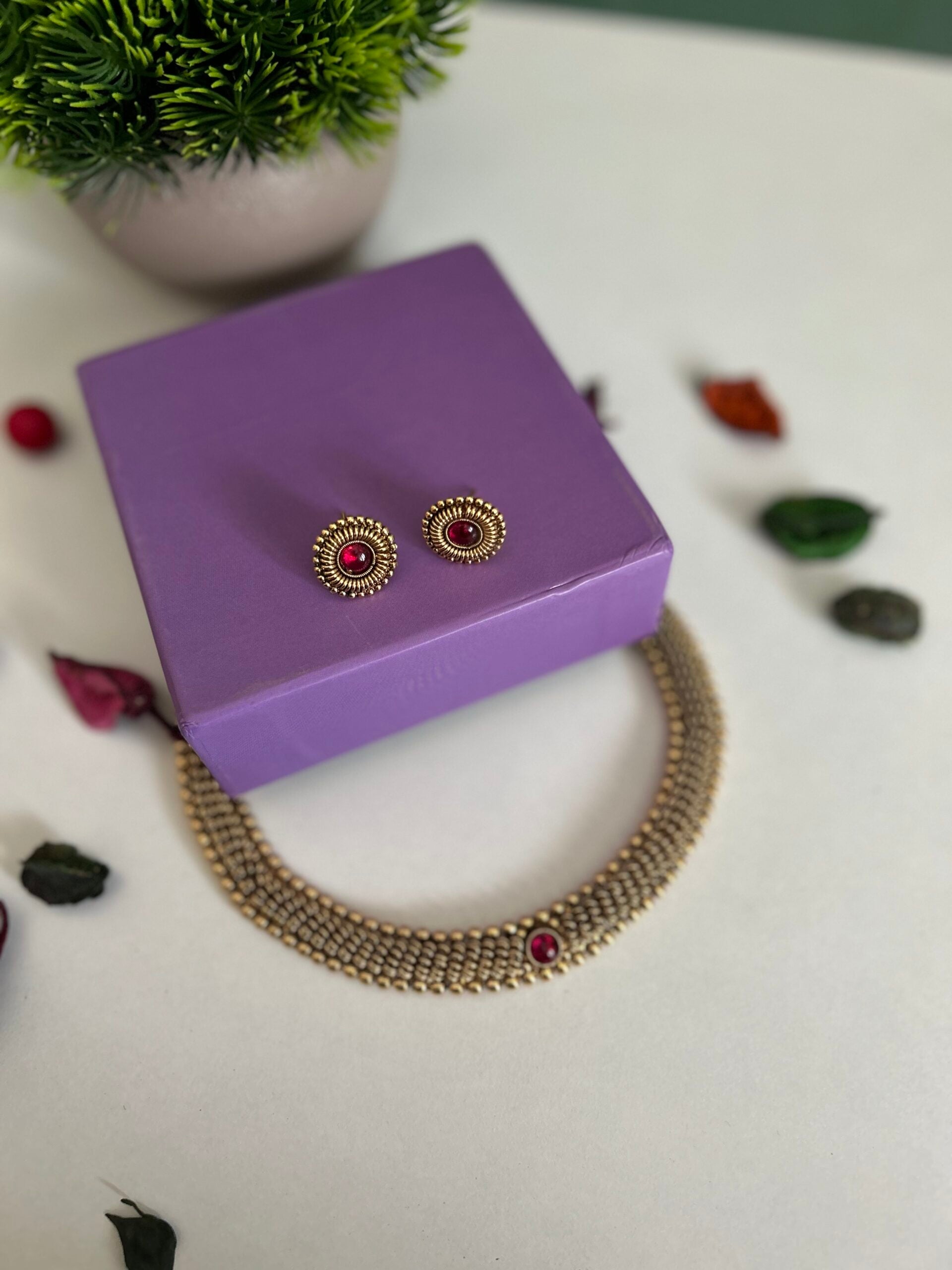 NECKLACE SET - RUBY