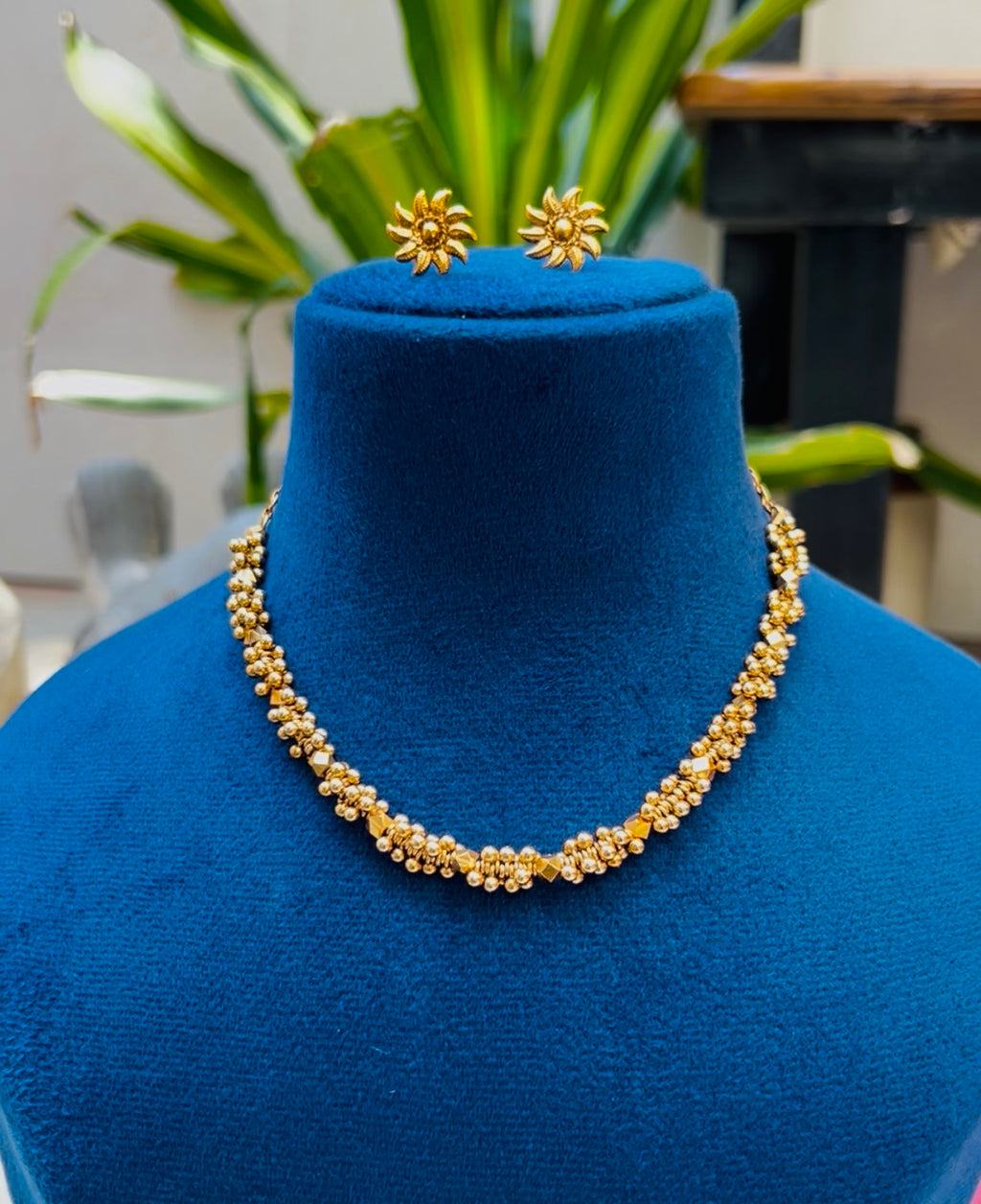 NECKLACE SET - PEPPER GOLD
