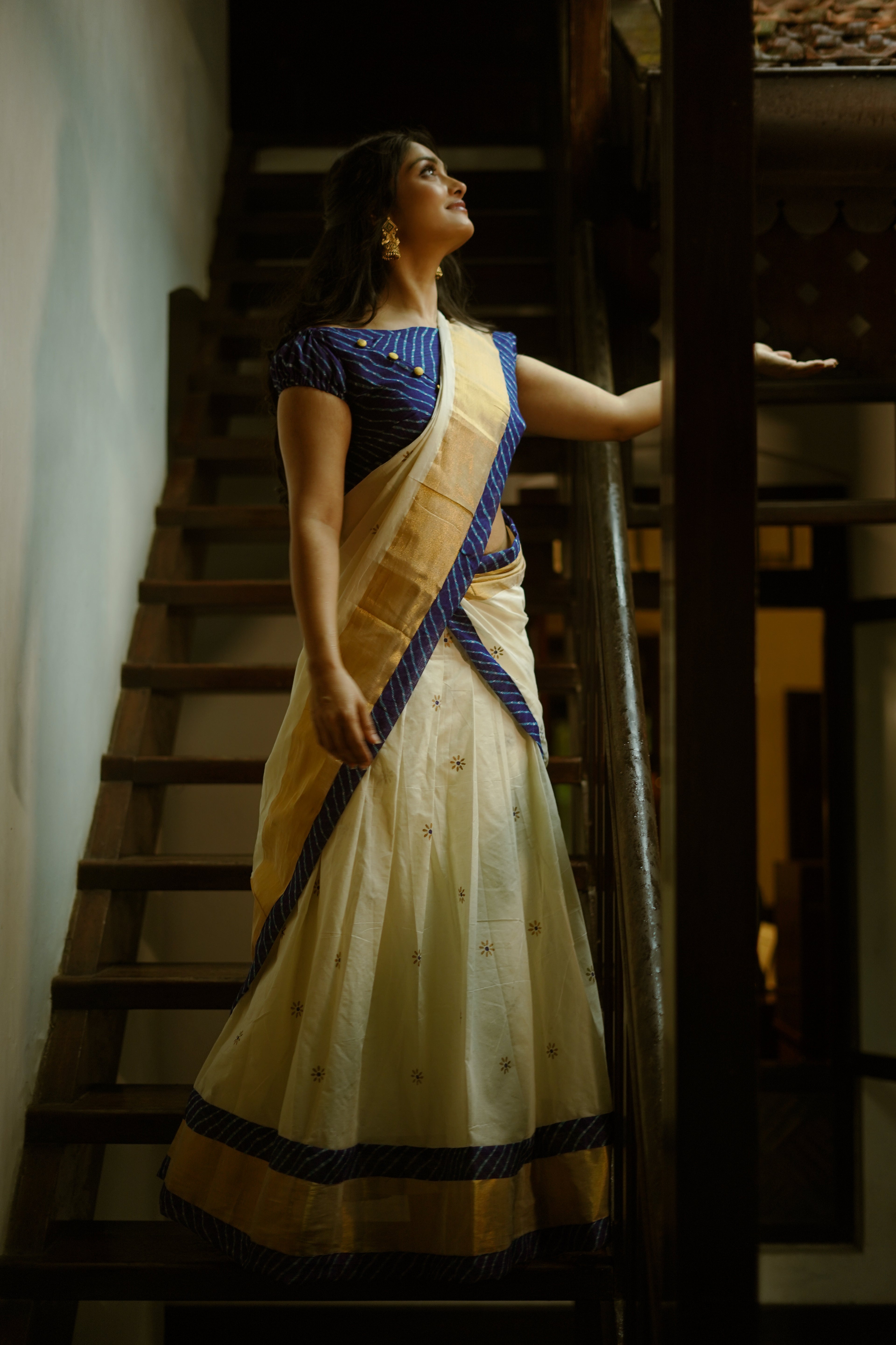 KERALA KASAVU - LEHRIYA BLUE