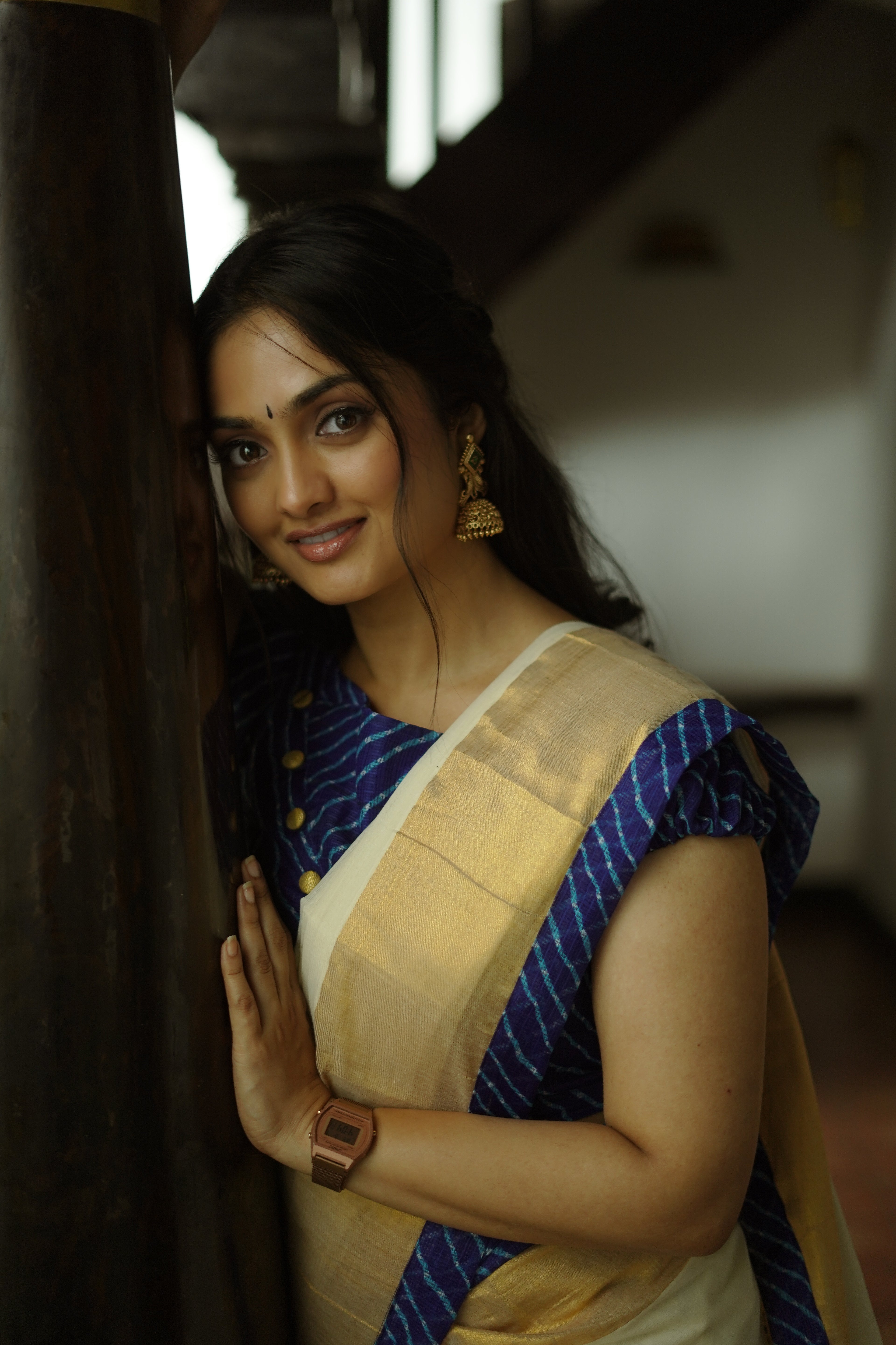 KERALA KASAVU - LEHRIYA BLUE