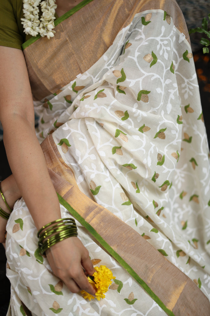 KERALA KASAVU - GREEN TULIP