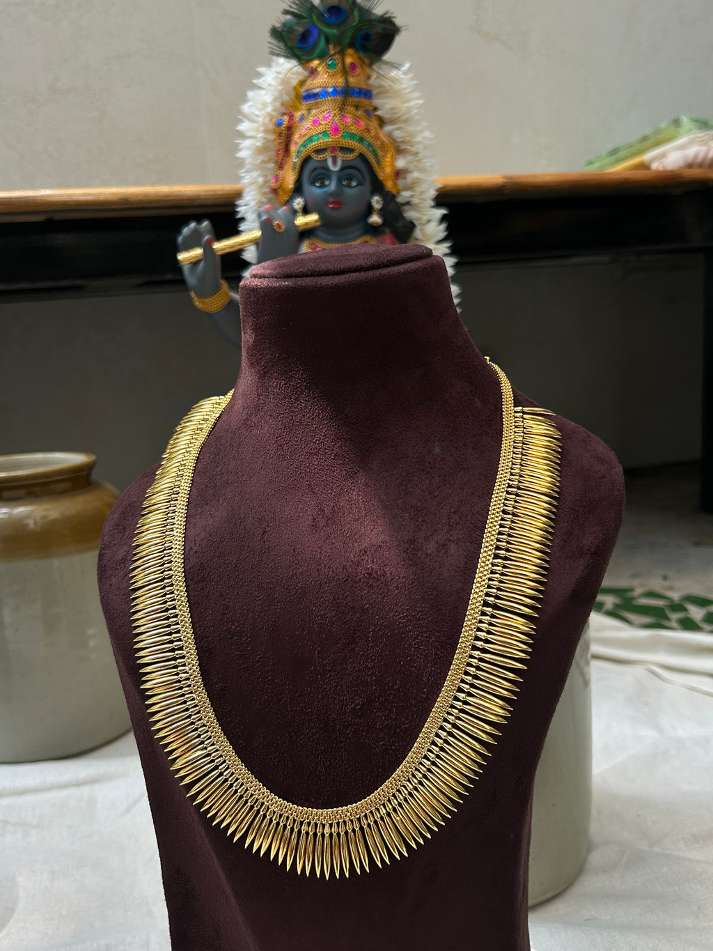 NECKLACE - ANSWARAM - MULLAMOTTU GOLD
