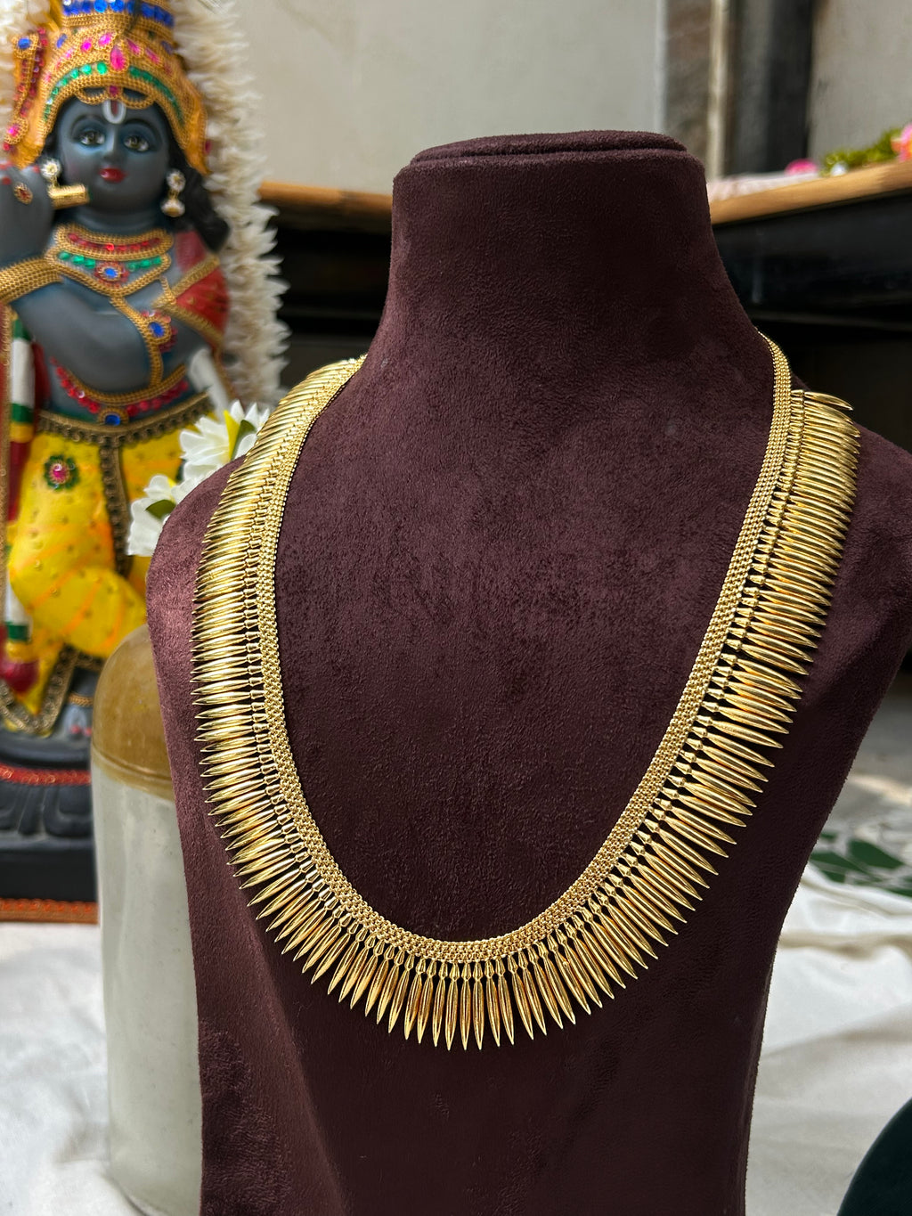 NECKLACE - ANSWARAM - MULLAMOTTU GOLD