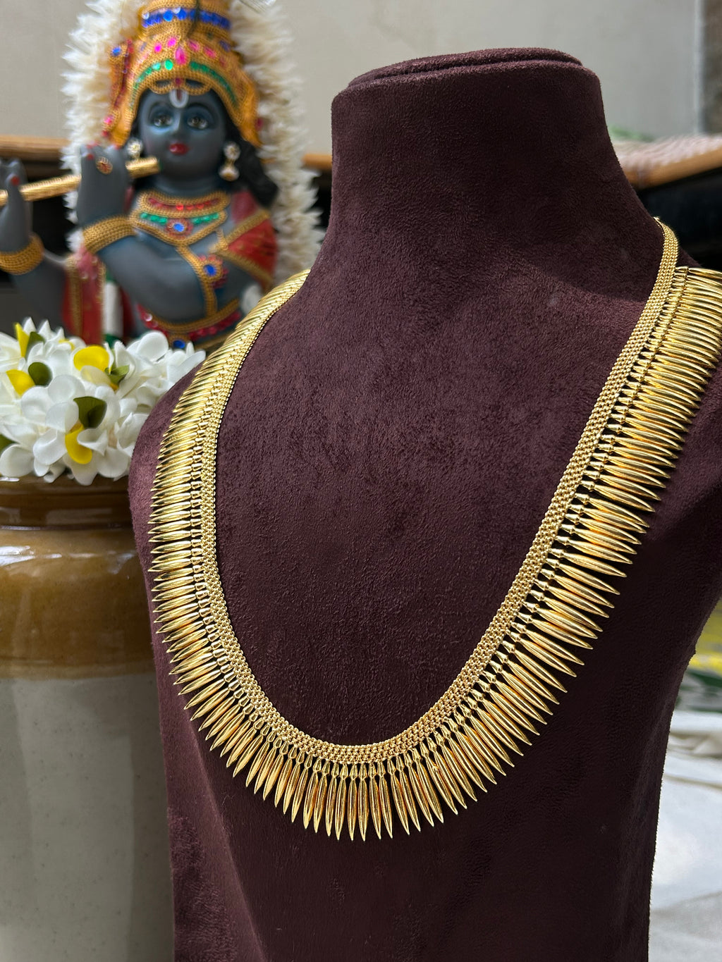 NECKLACE - ANSWARAM - MULLAMOTTU GOLD