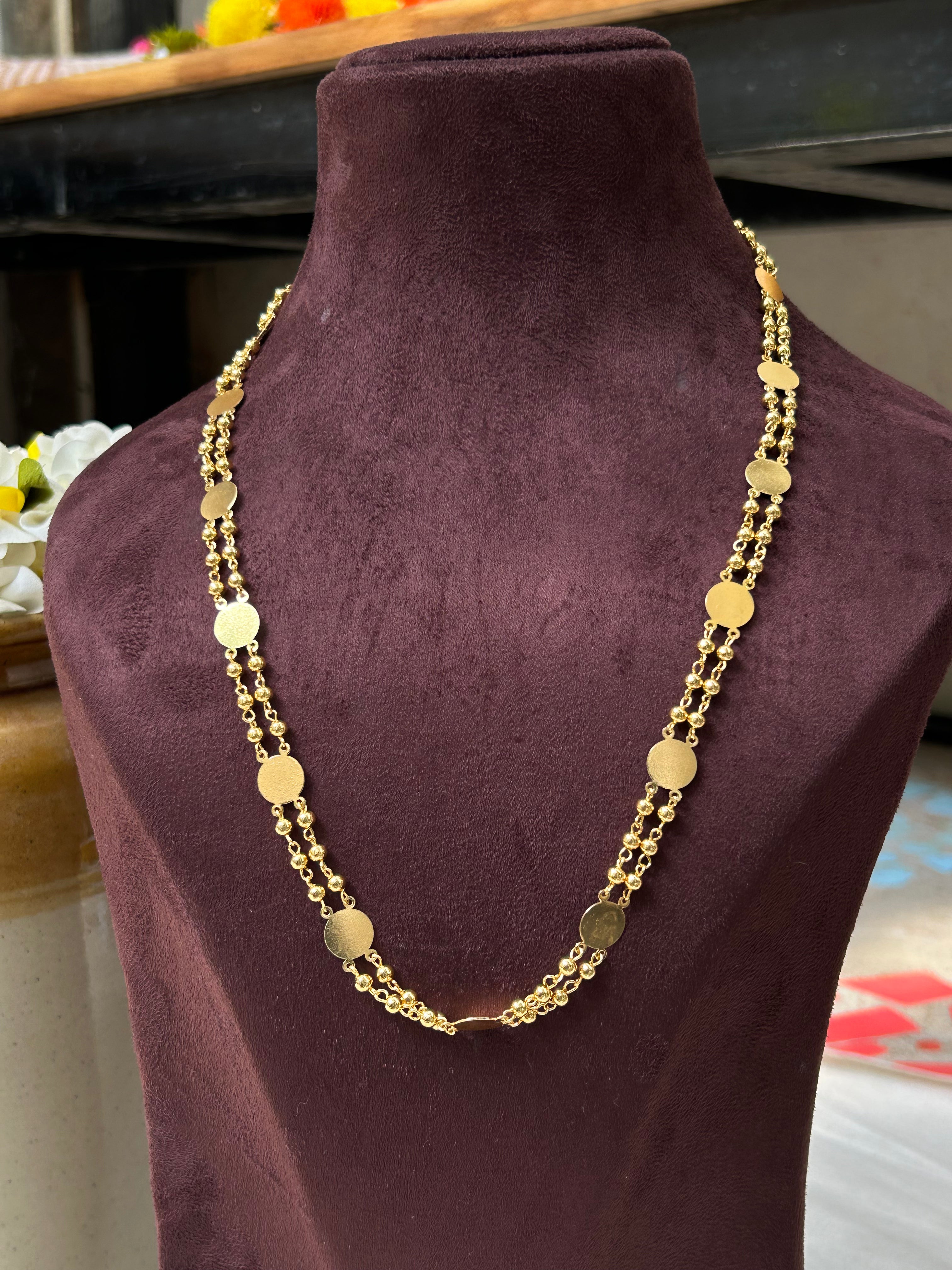 NECKLACE - ANSWARAM - TWO LAYER