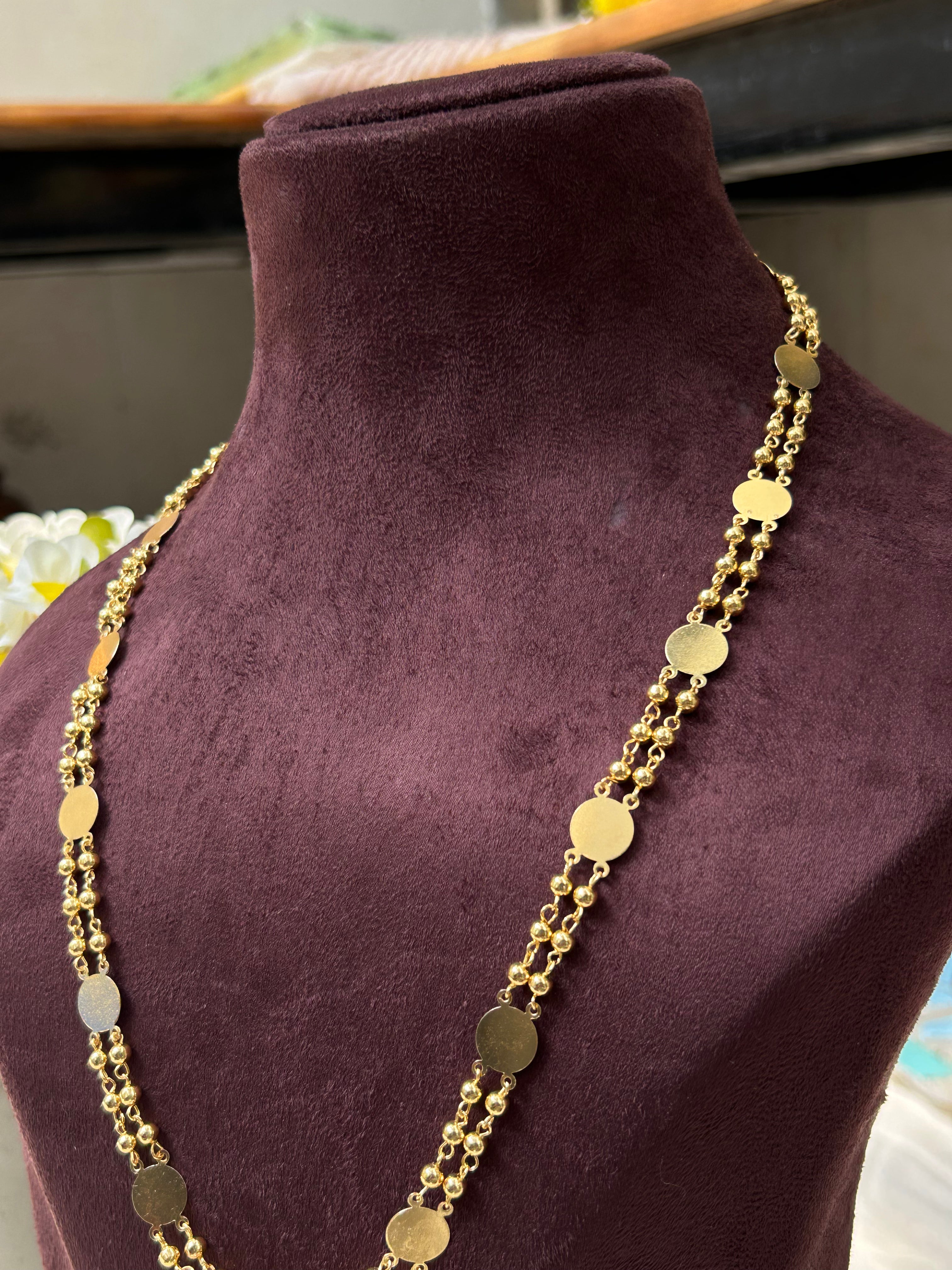 NECKLACE - ANSWARAM - TWO LAYER