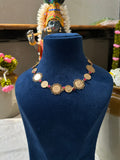 NECKLACE - ANSWARAM - COINS PINK