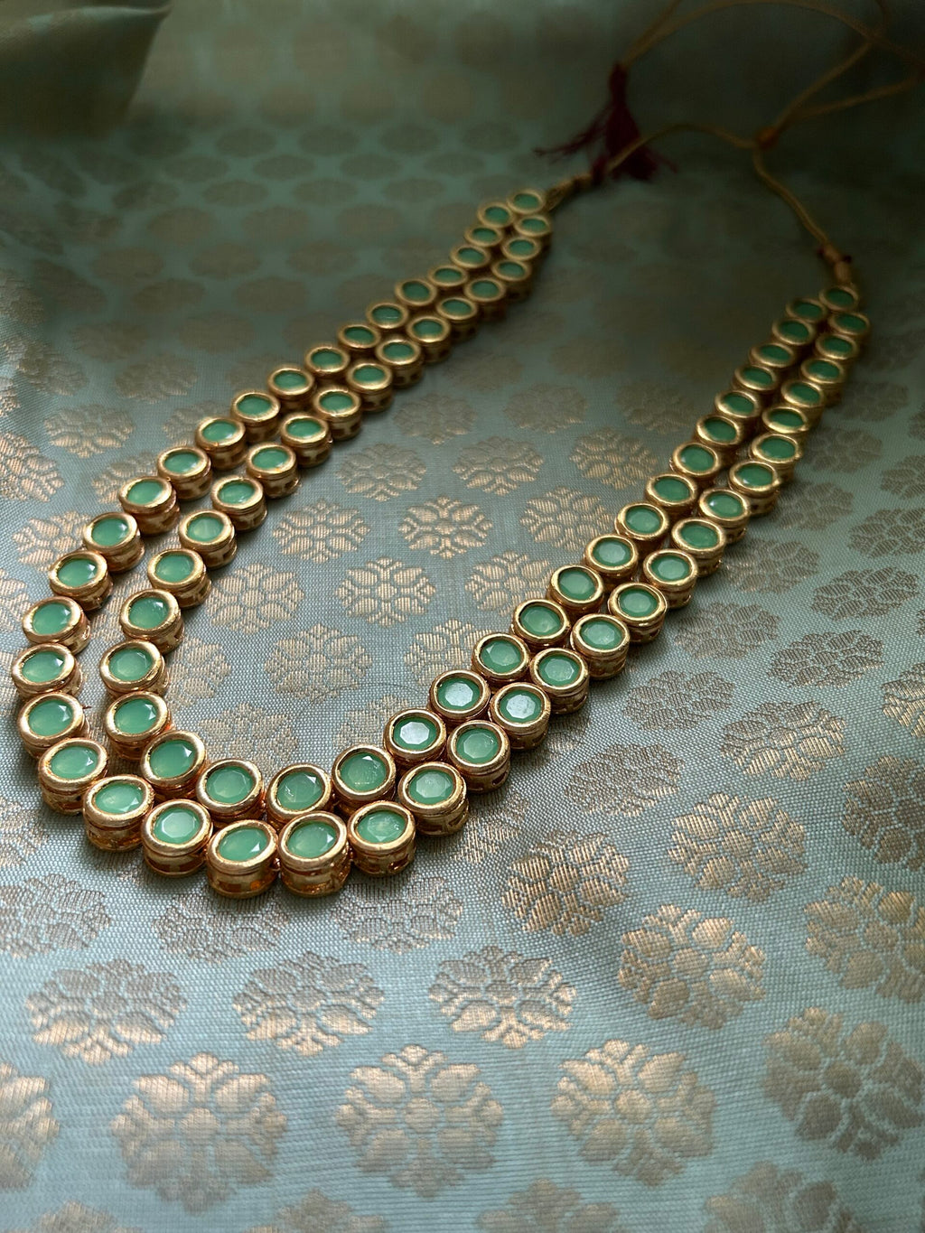 KUNDAN TWO LAYER - MINT GREEN