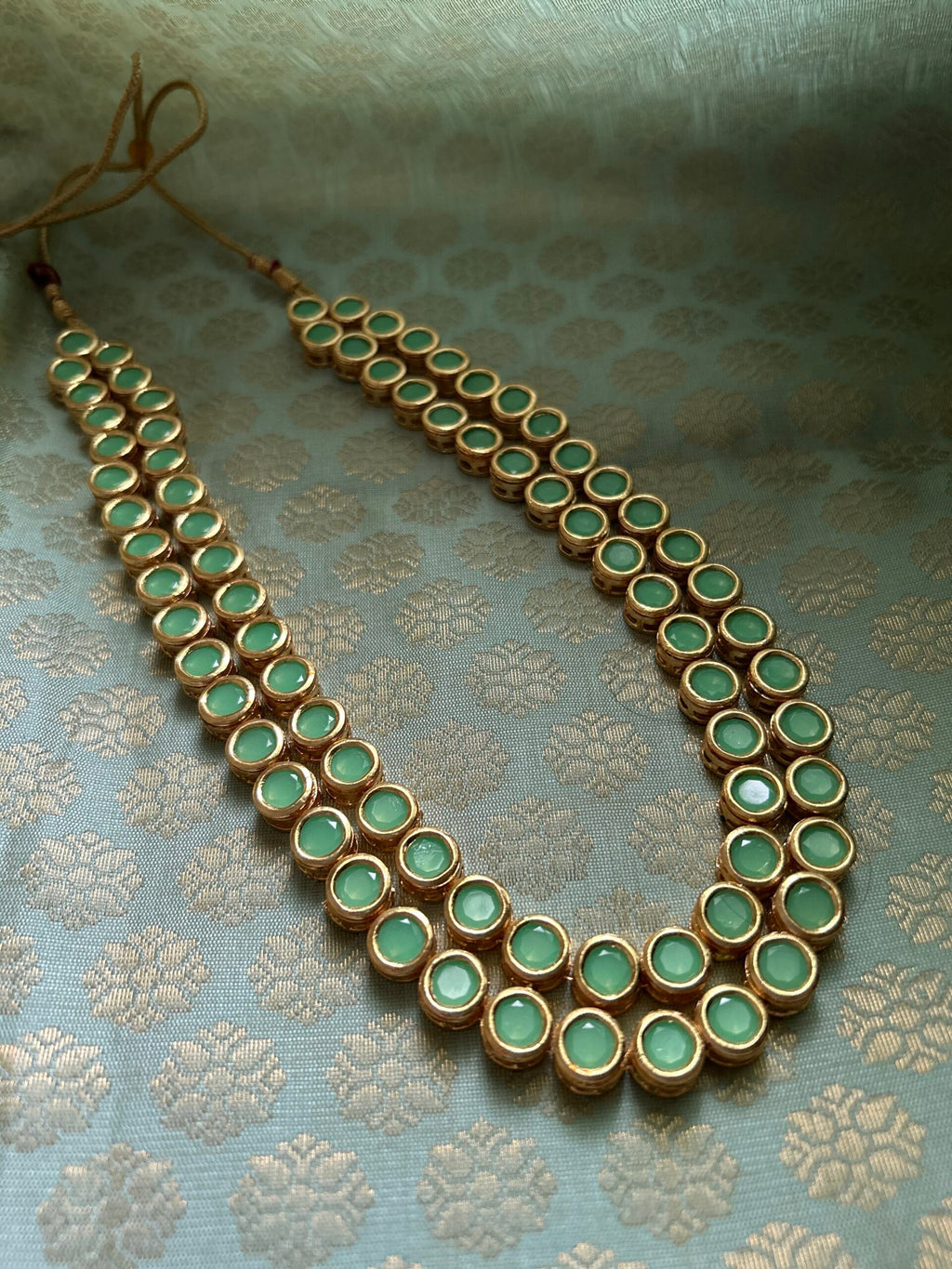 KUNDAN TWO LAYER - MINT GREEN