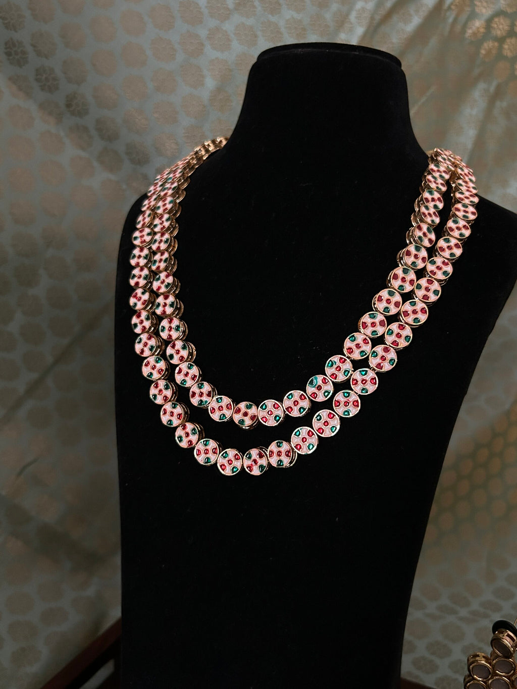 KUNDAN TWO LAYER - RED