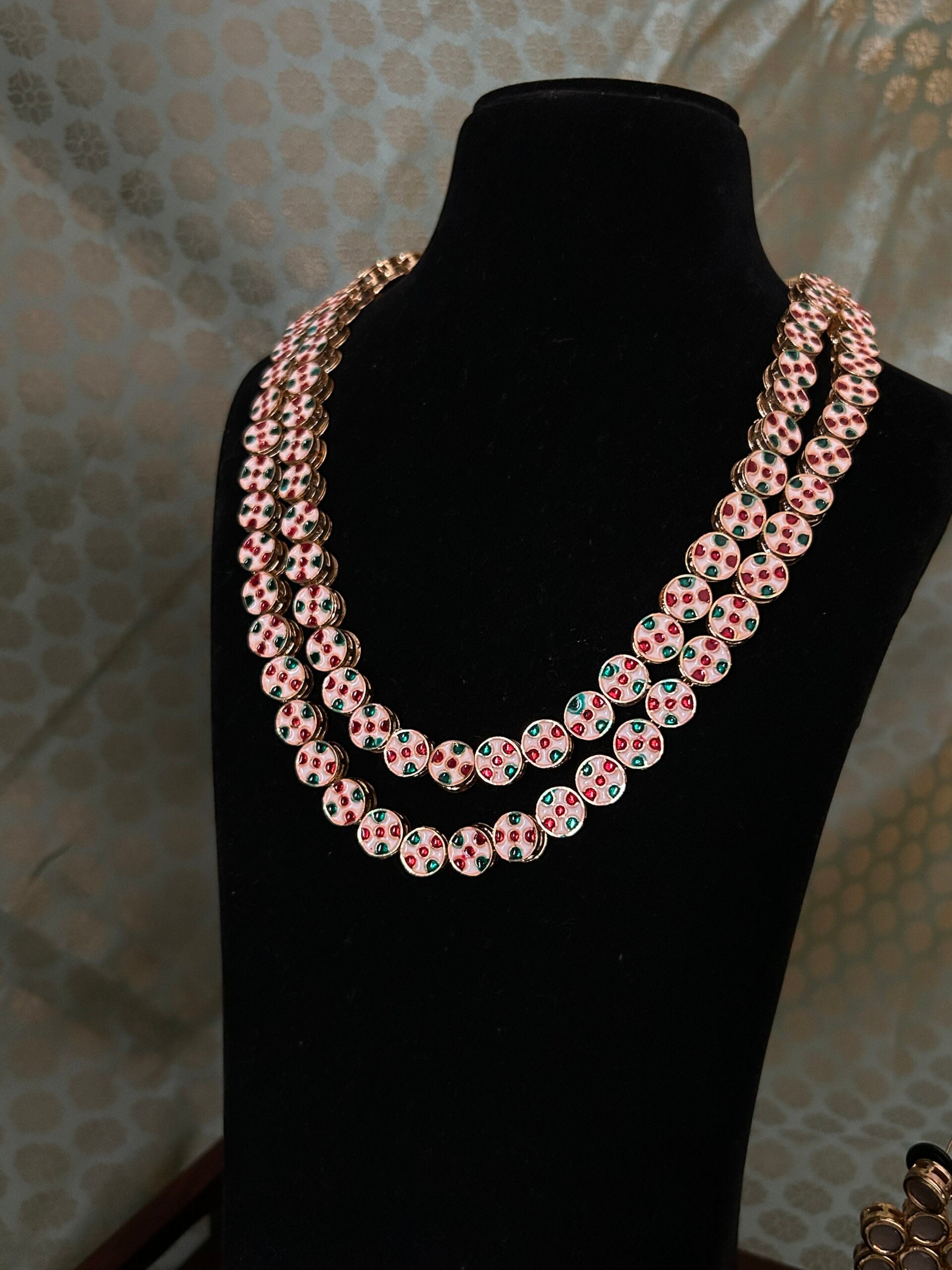 KUNDAN TWO LAYER - RED