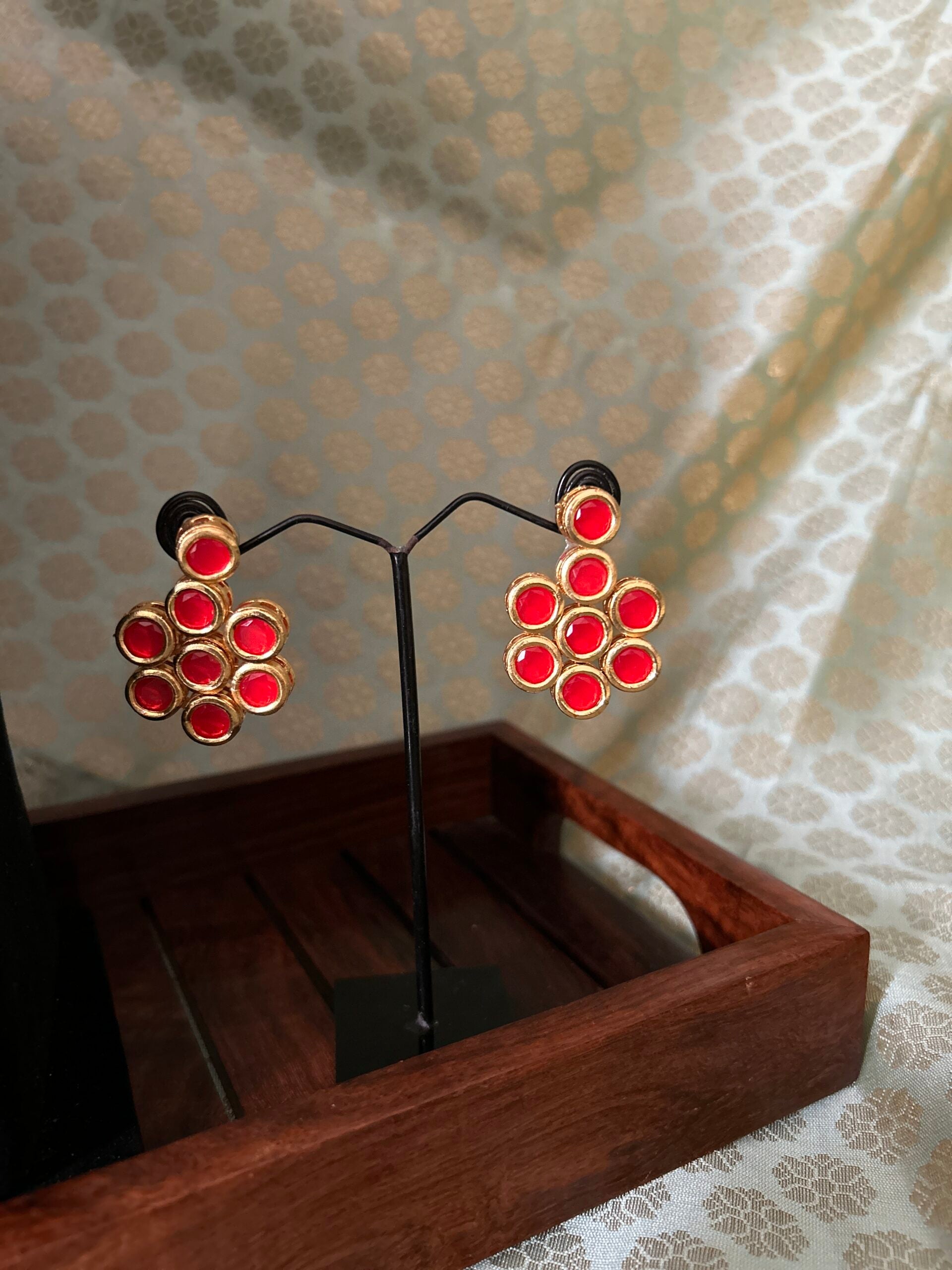 KUNDAN TWO LAYER - RED