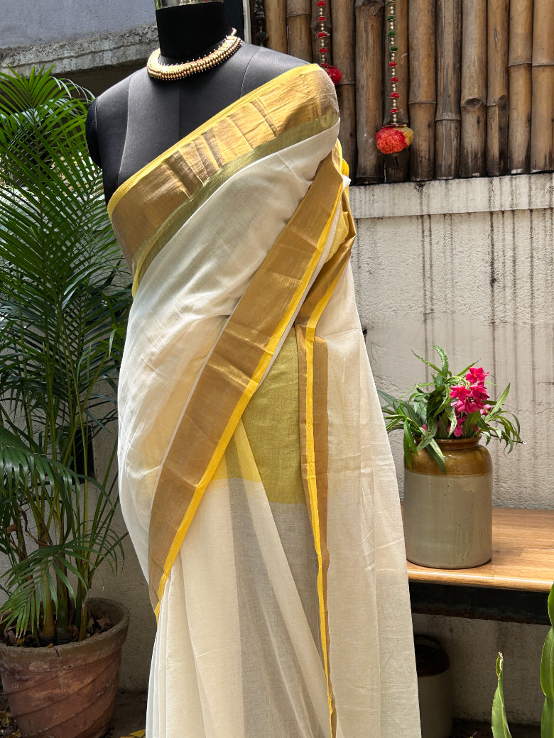 MULL COTTON - YELLOW