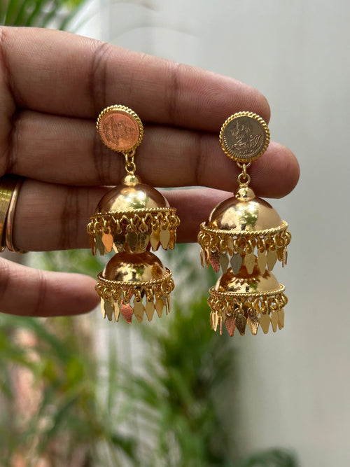 EARRINGS - ELAKATHALI JHUMKA