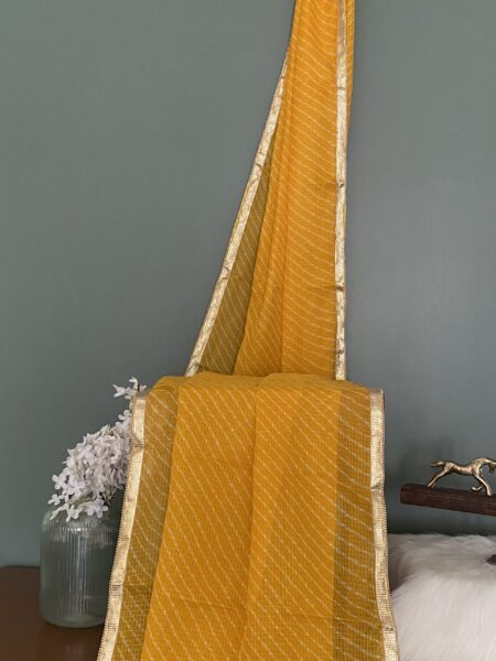 DUPATTA - KOTA LEHRIYA - YELLOW