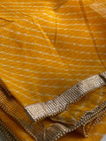 DUPATTA - KOTA LEHRIYA - YELLOW