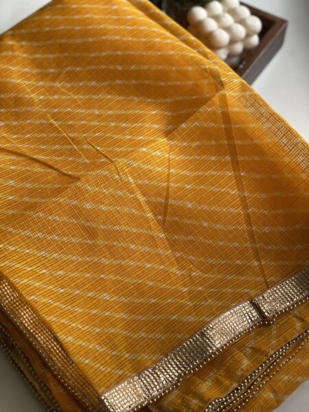 DUPATTA - KOTA LEHRIYA - YELLOW