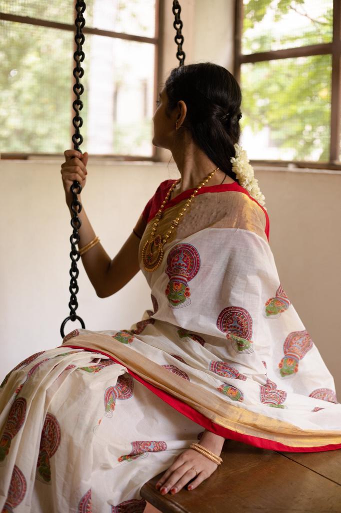 KERALA KASAVU - MIDUKKI - KATHAKALI