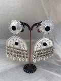 Silver Drops - Jhumka