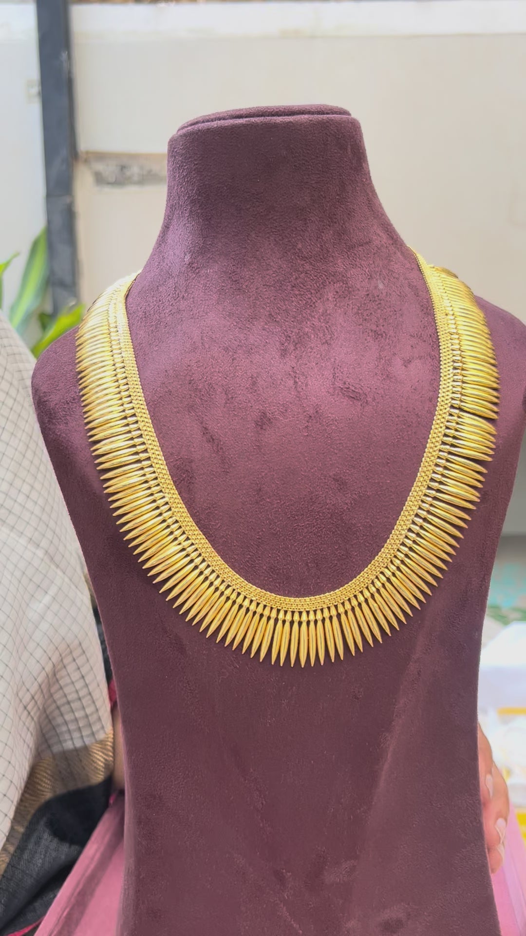 NECKLACE - ANSWARAM - MULLAMOTTU GOLD