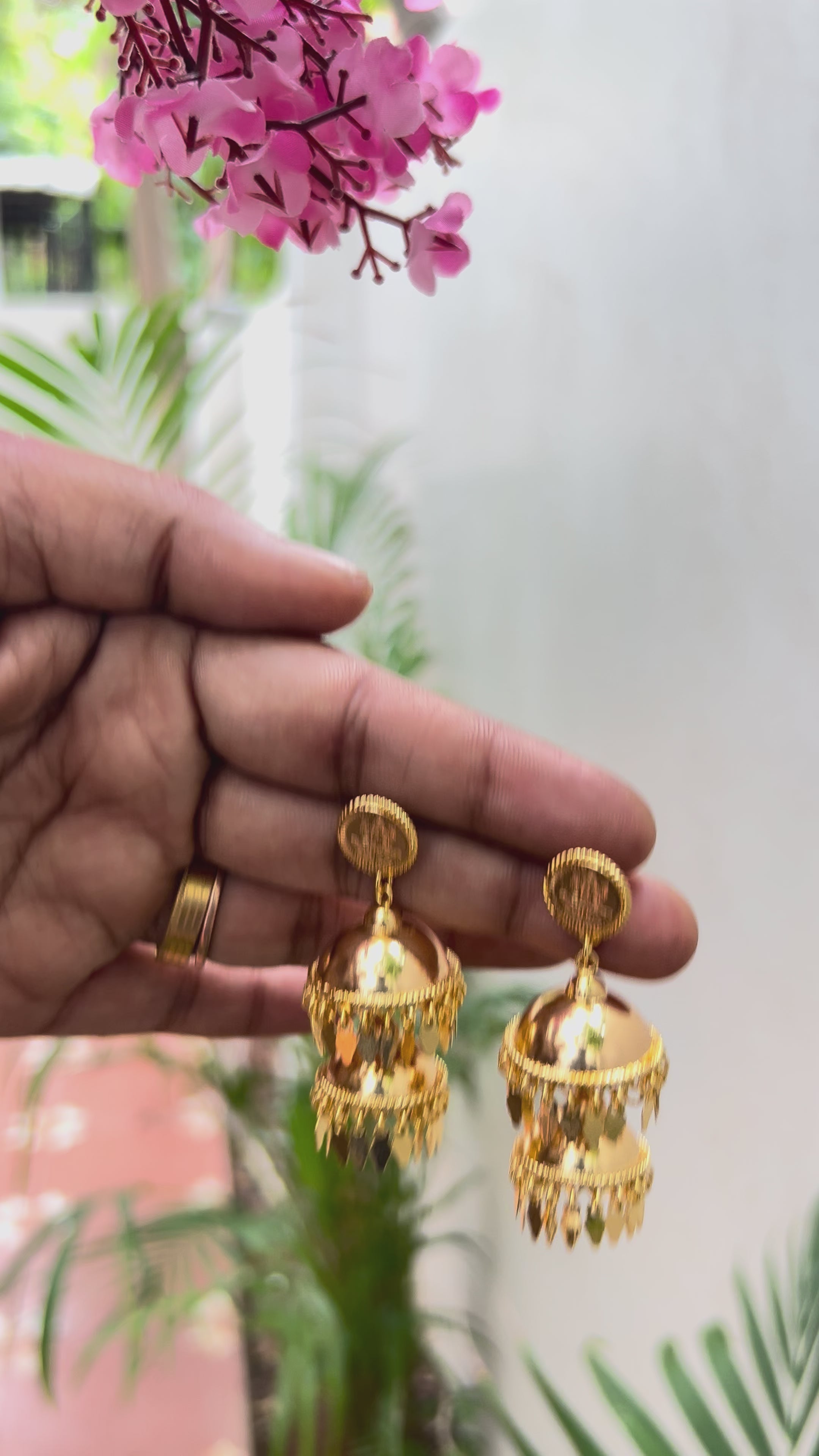 EARRINGS - ELAKATHALI JHUMKA